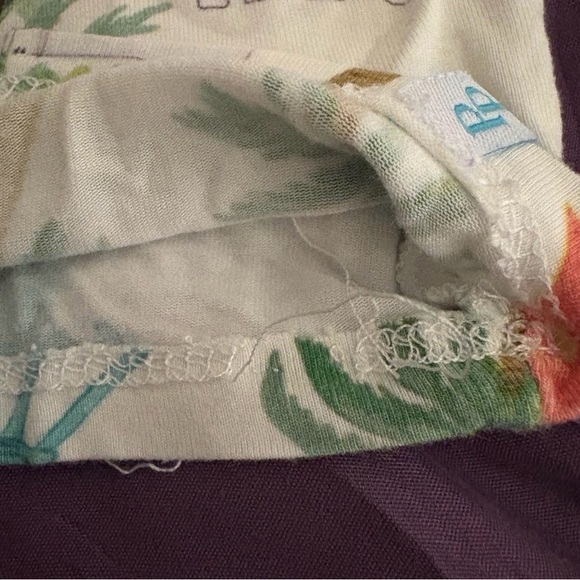 Posh Peanut Hollywood Themed Kids Bamboo Tank Top PLAY! HAS THREAD ISSUE - Picture 2 of 2